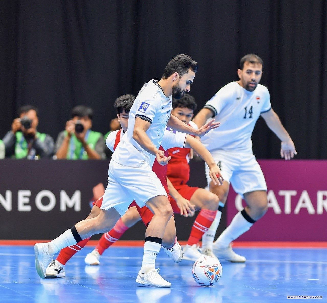 منتخبنا بكرة الصالات يتعادل مع نظيره الإندونيسي في بطولة آسيا