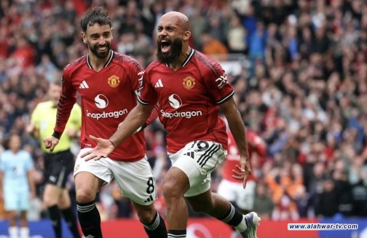 الدوري الإنجليزي.. مانشستر يونايتد يتغلب على بيرنلي