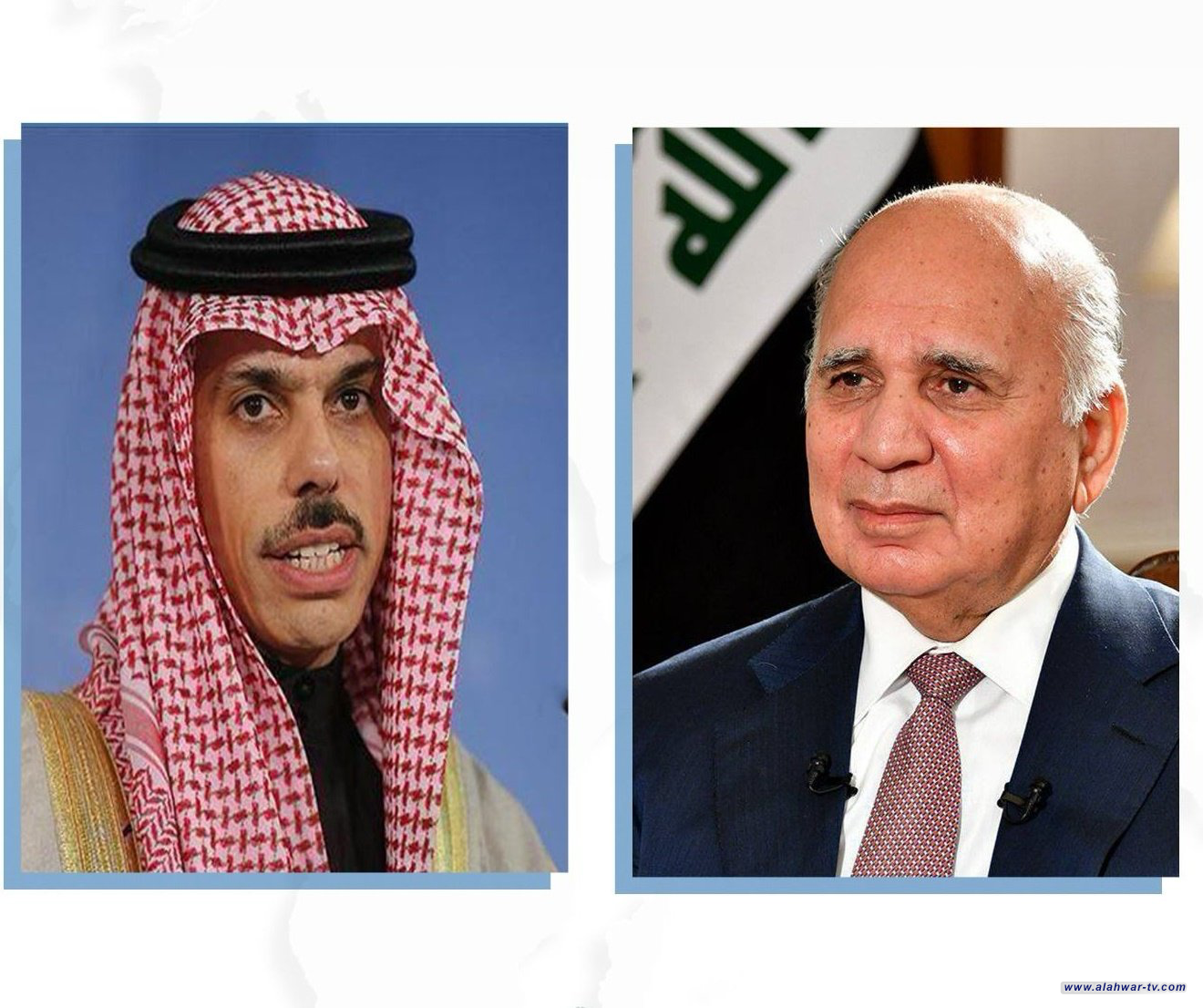 وزير الخارجية ونظيره السعودي يبحثان الاعتداء الإيراني الذي طال إقليم كردستان