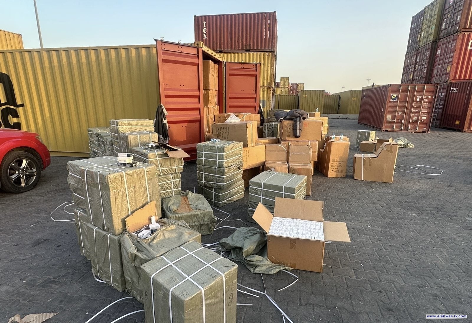 إحباط تهريب شحنة أدوية بشرية في منفذ أم قصر الأوسط