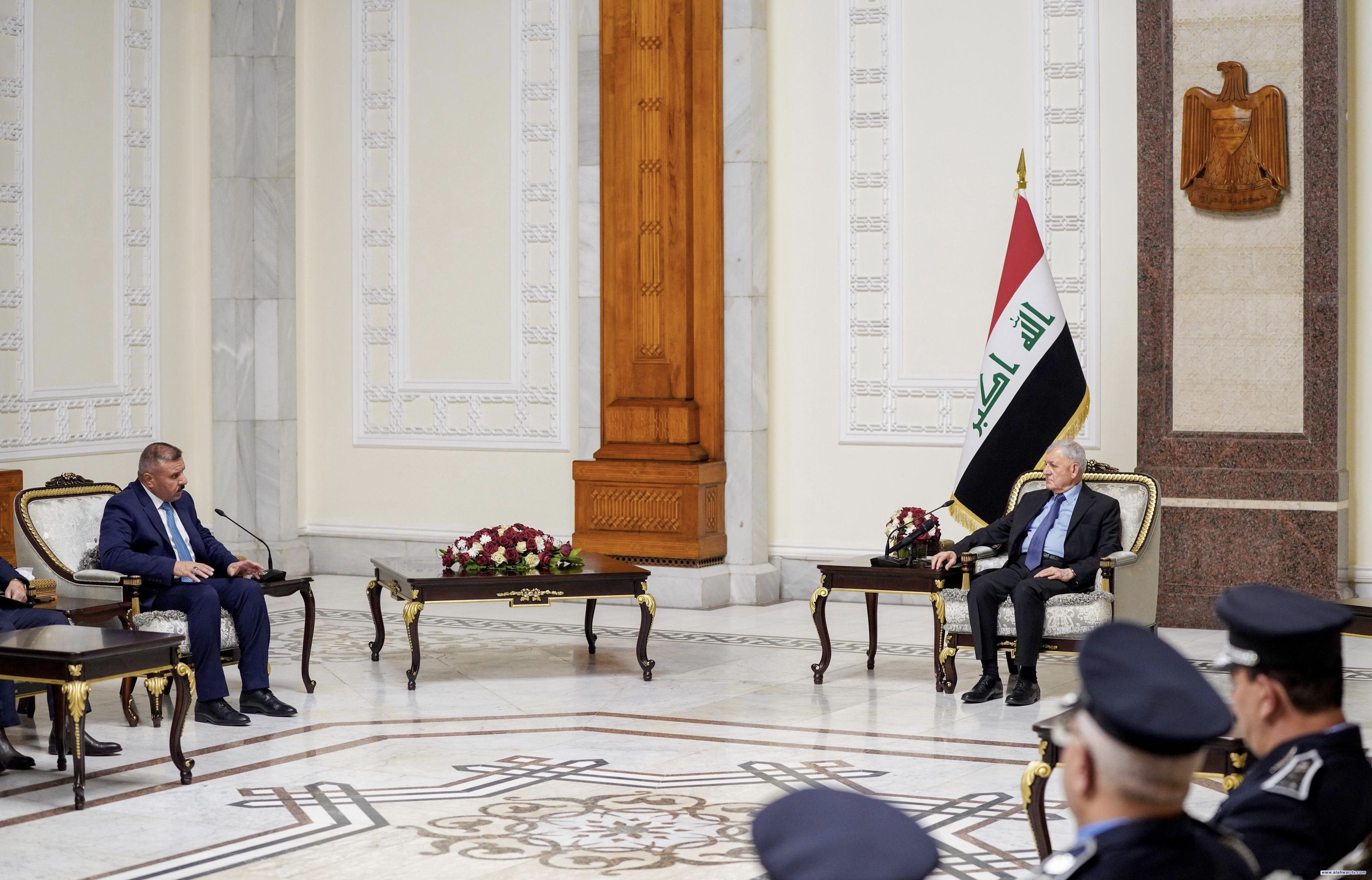 رئيس الجمهورية لوزير الداخلية وكادرها المتقدم: نعمل جميعاً لخدمة العراق والعراقيين