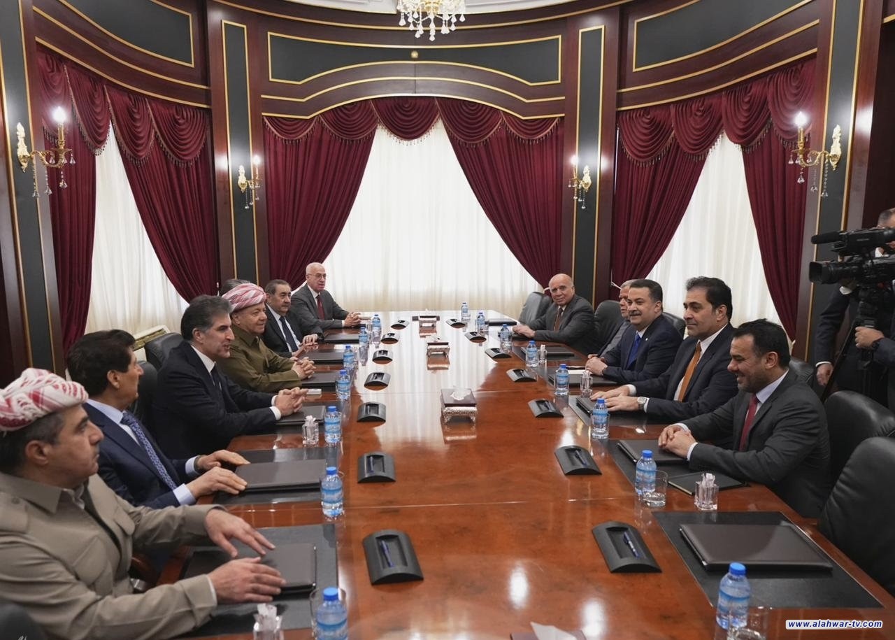 رئيس الوزراء يبحث مع بارزاني الاستحقاقات الدستورية القادمة بضمنها انتخاب رئيس الجمهورية