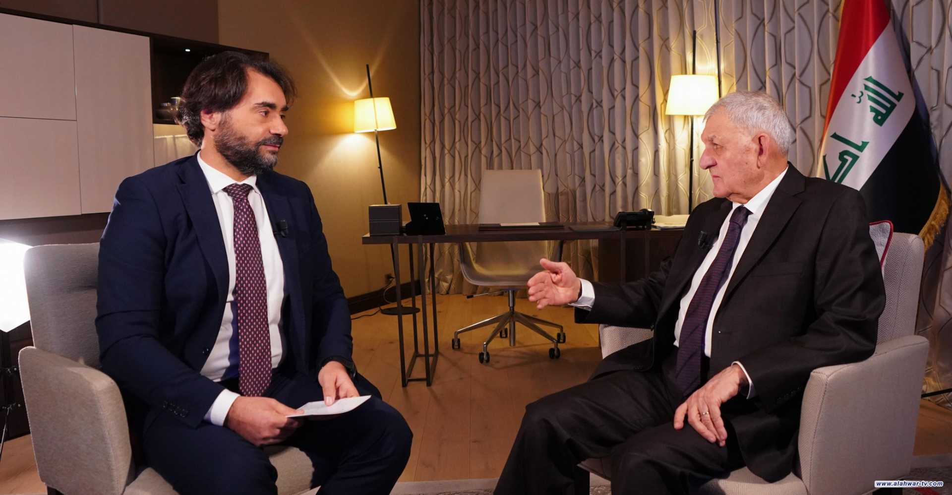 رئيس الجمهورية: الفصائل المسلحة عراقية وجزء من الحشد في قواتنا الأمنية