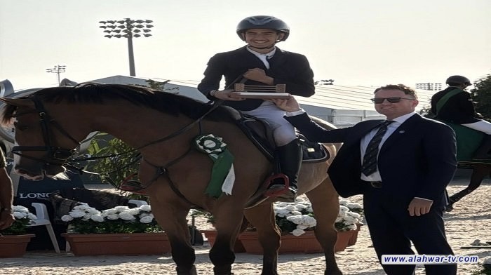 فارسان عراقيان يحققان مراكز متقدمة في بطولة أبو ظبي لقفز الحواجز