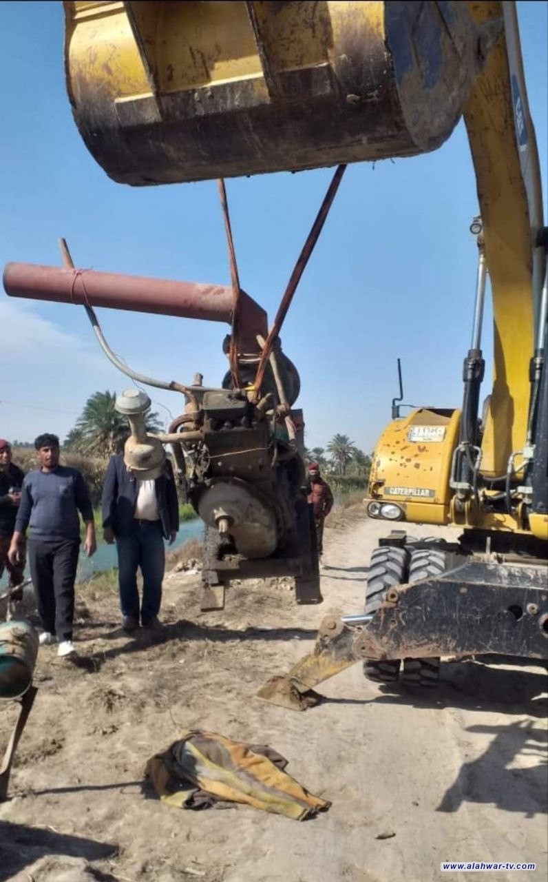 الموارد المائية في ذي قار تواصل اعمالها في توزيعات المياه