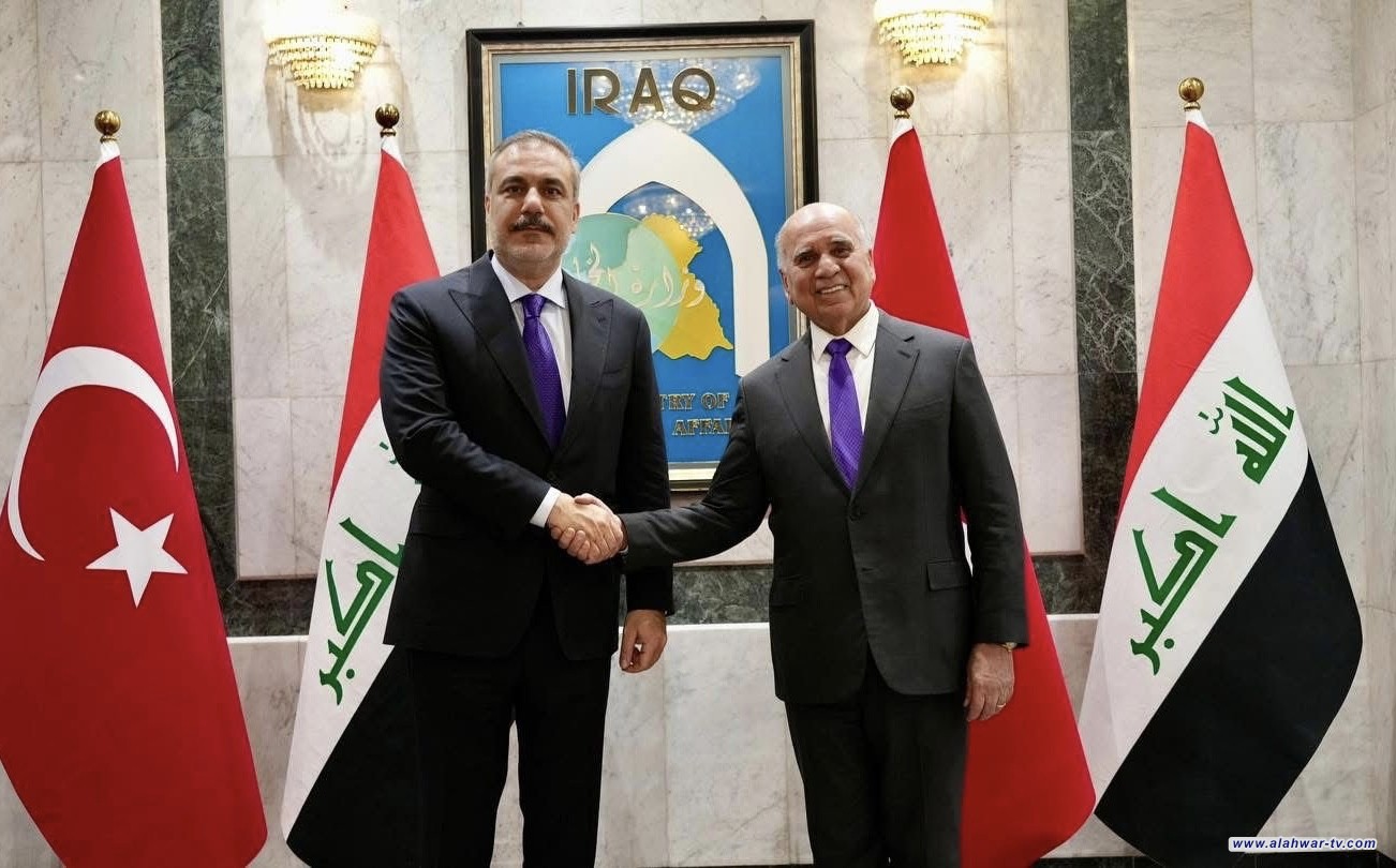 وزير الخارجية التركي يصل إلى بغداد