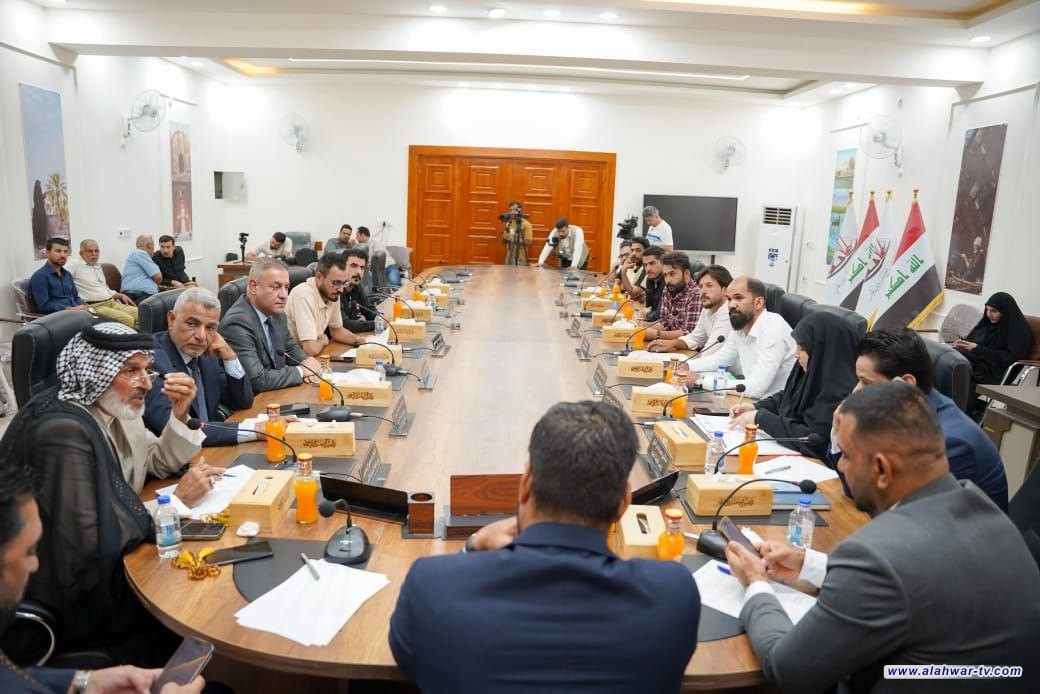 مجلس ذي قار يستضيف ملحق الاستثناء الخاص بخريجو ذي قار للاستماع إلى مطالبهم.