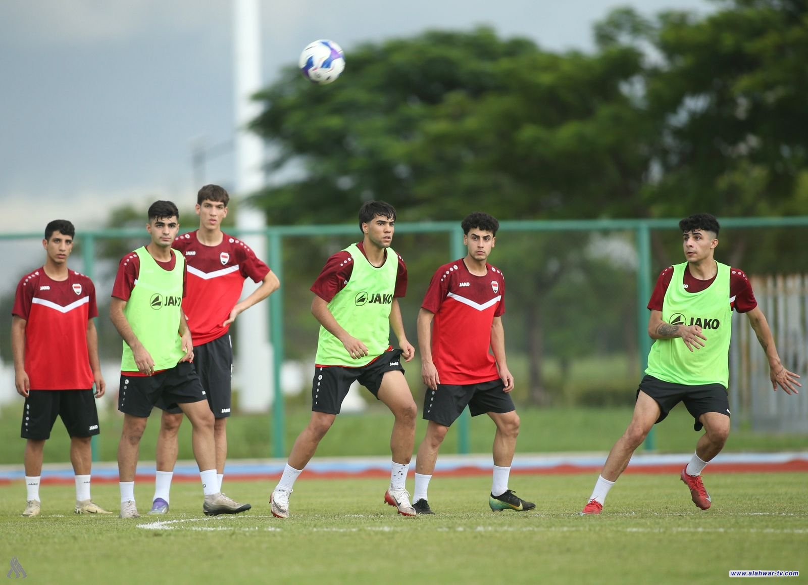 الأولمبي يختتم تحضيراته لمواجهة باكستان في تصفيات آسيا