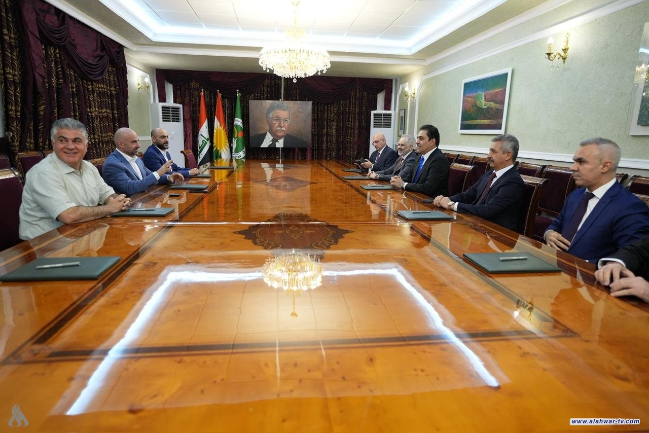 المندلاوي وطالباني يبحثان مُجمل الأوضاع السياسية والاقتصادية والأمنية في البلاد