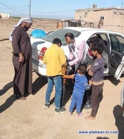 حملة لتلقيح الأطفال المتسربين في قرى قضاء البطحاء