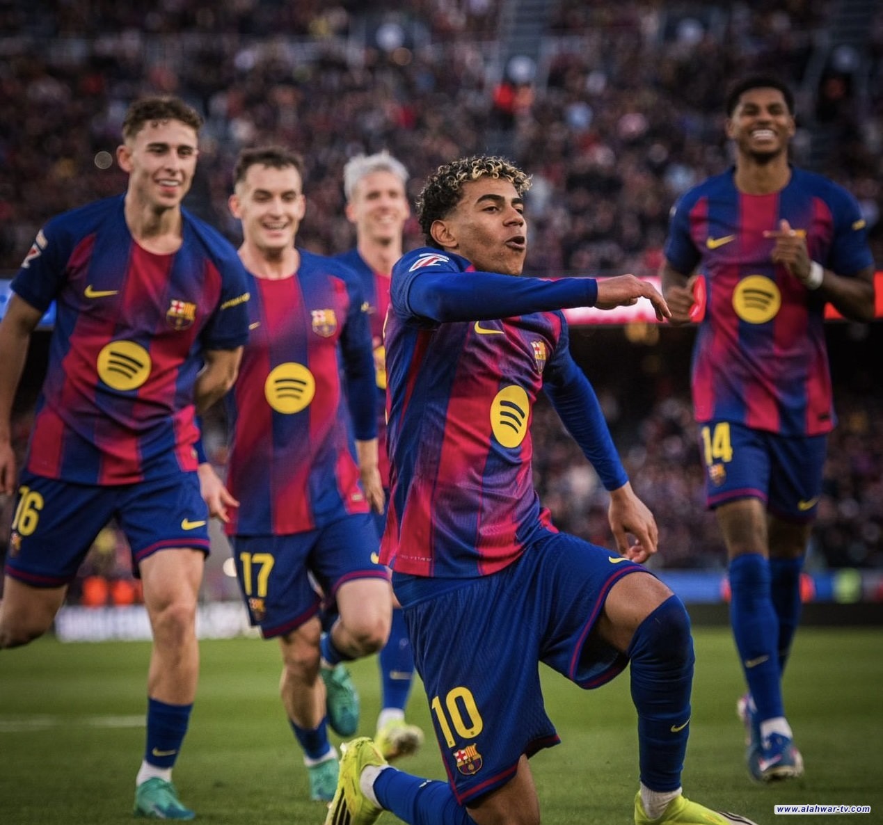 برشلونة يتغلب على ريال مايوركا بثلاثية نظيفة ويعزز صدارته لليجا