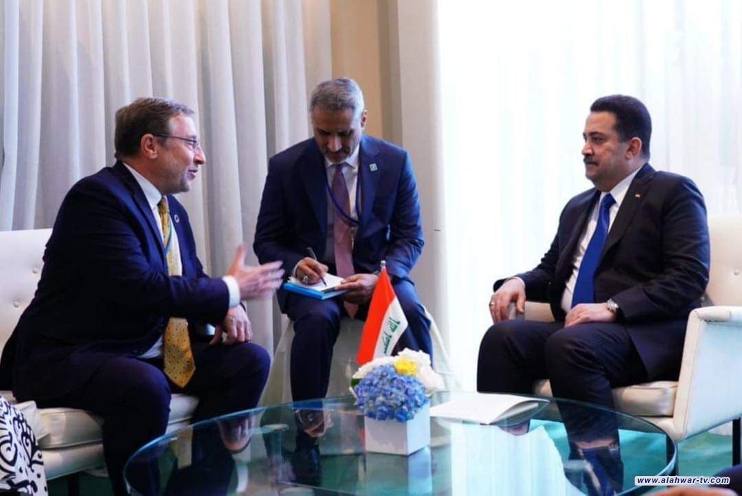 رئيس مجلس الوزراء محمد شياع السوداني يلتقي في نيويورك مدير برنامج الأمم المتحدة الإنمائي/UNDP