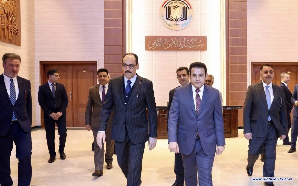رئيس المخابرات التركي للأعرجي: أمن العراق وتركيا واحد ووجود العمال يضر بالبلدين