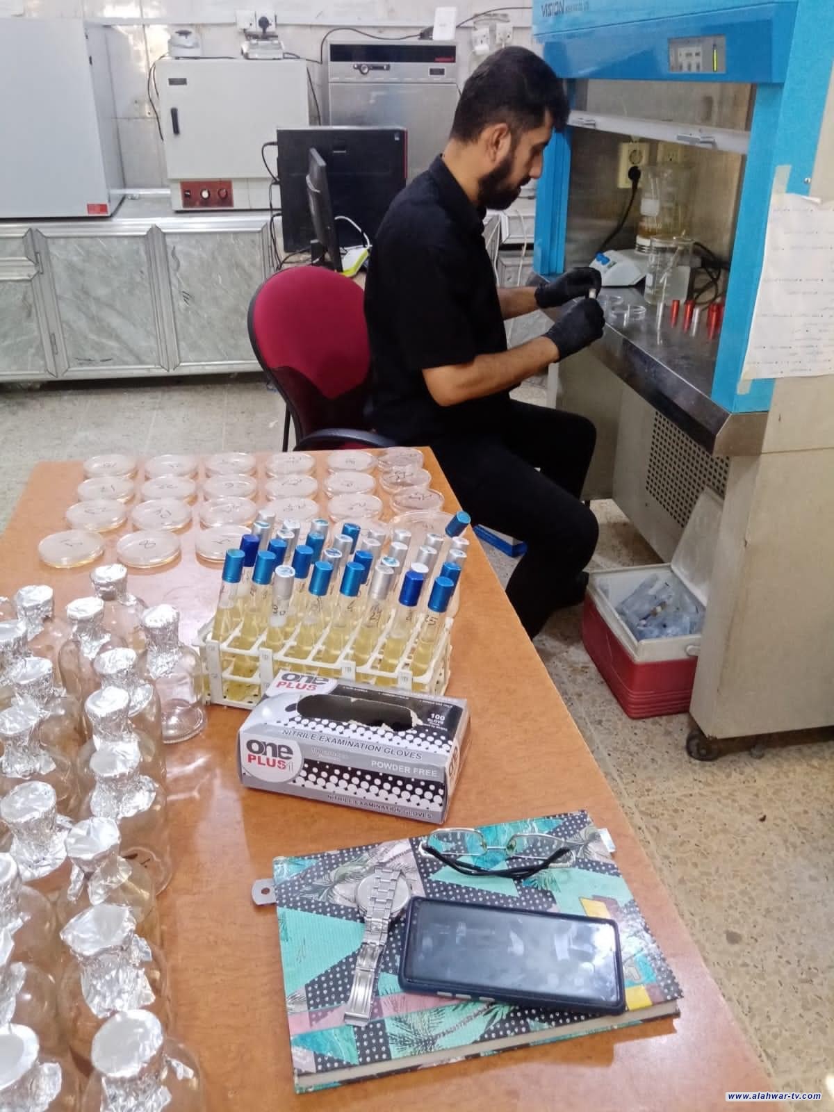 شعبة السيطرة النوعية في مديرية ماء ذي قار تزور قضاء الرفاعي