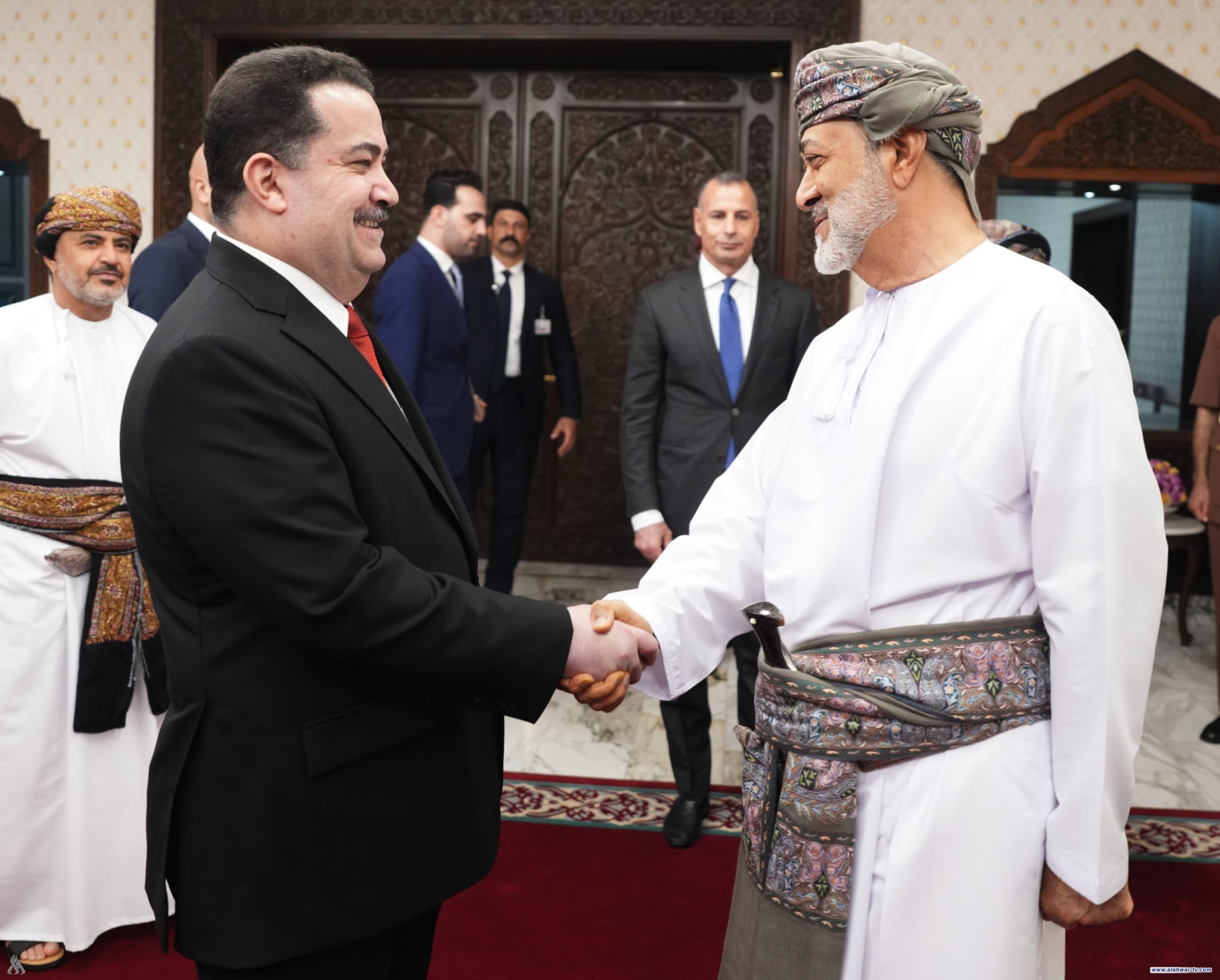 سلطان عُمان يقيم مأدبة عشاء على شرف رئيس مجلس الوزراء والوفد المرافق له