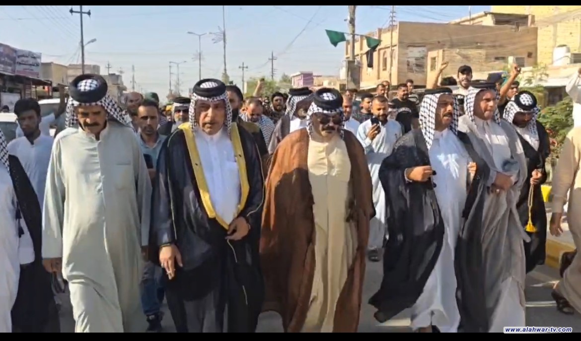 الكسبة في الغراف يتظاهرون للمطالبة بقطع أراض سكنية