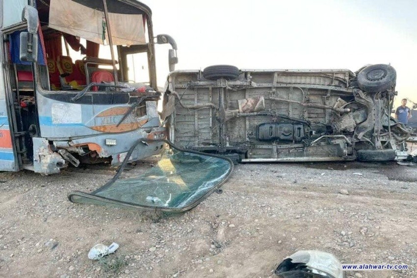 17 جريحاً في حوادث سير متفرقة بأربع محافظات عراقية