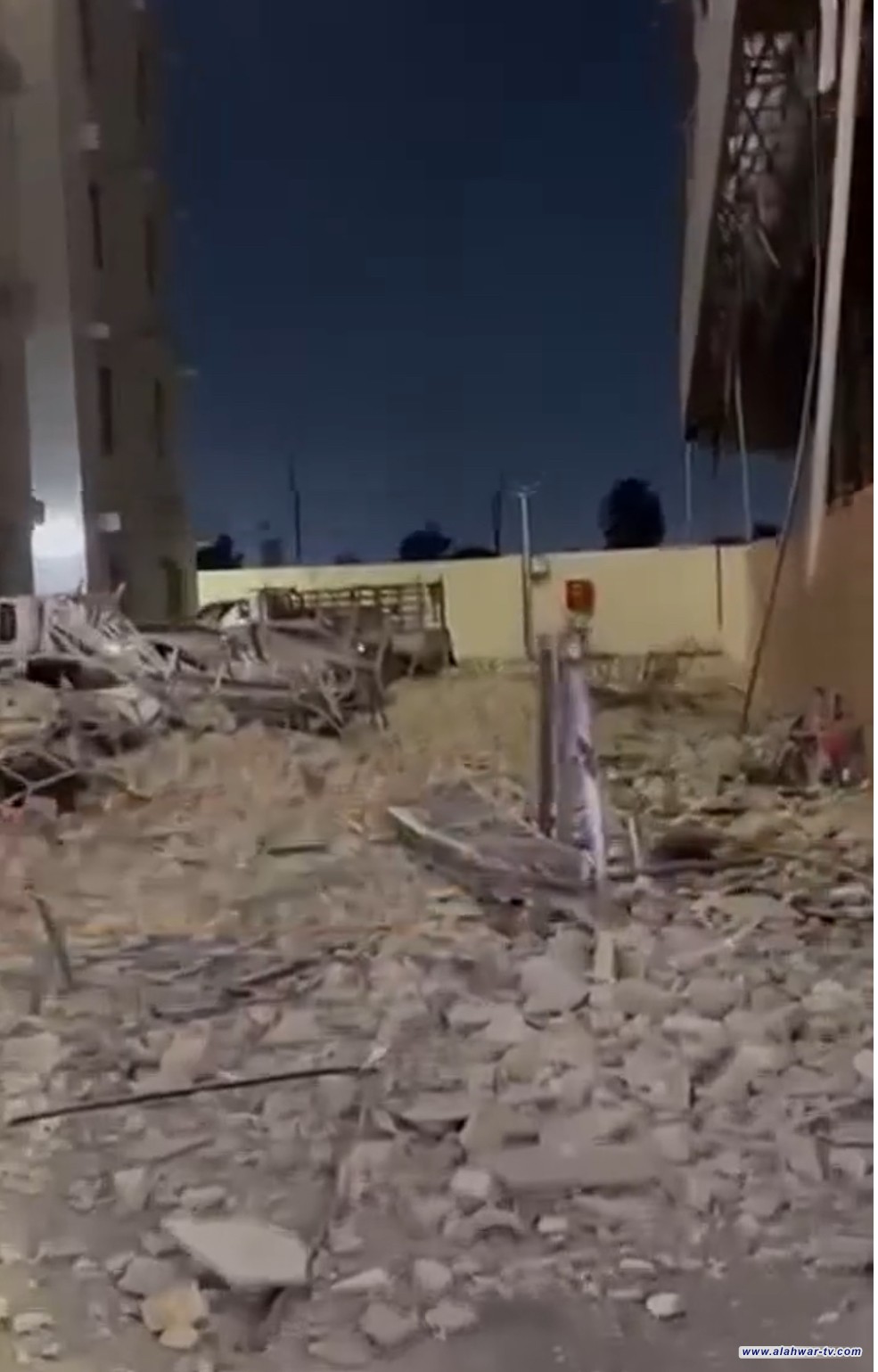 النزاهة تؤلّف فريقاً للتحرّي في أسباب انهيار واجهة مول قيد الإنشاء بالزعفرانية