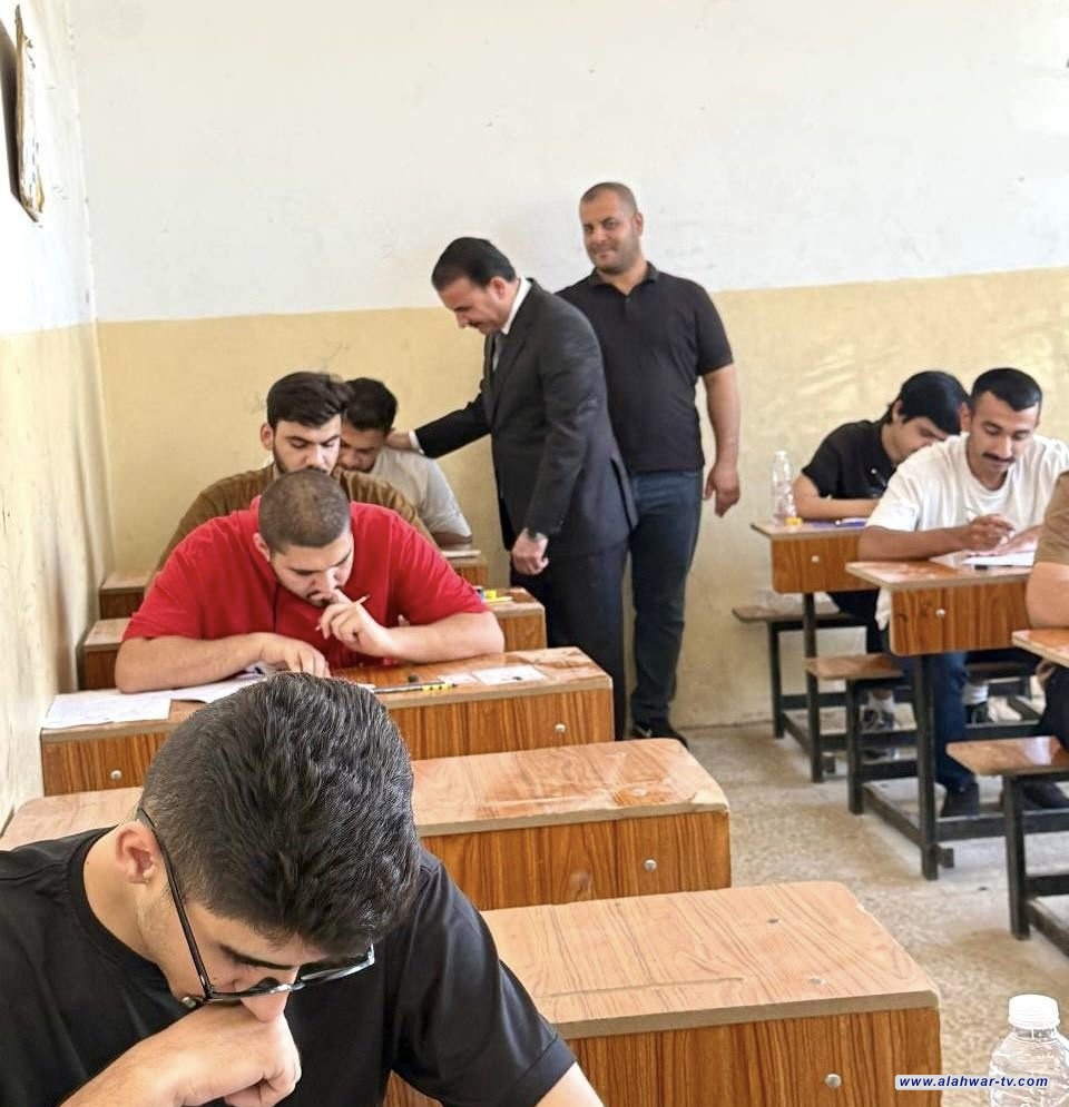 وزير التربية يؤكد انسيابية العملية الامتحانية ونجاحها دون معوقات