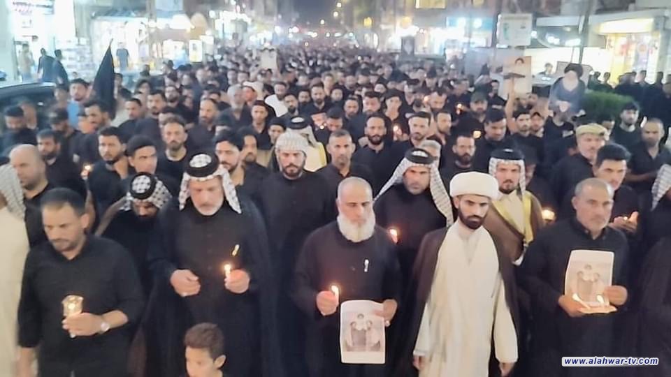 أنصار التيار الصدري في الناصرية يحيون ذكرى استشهاد السيد الصدر ونجليه