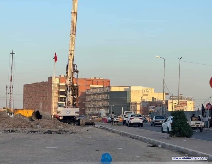 مشاريع مهملة مجسر نبي الله ابراهيم وسط الناصرية وضع حجر الاساس منذ ثلاث سنوات يعاني من الاهمال والتوقف عن العمل .