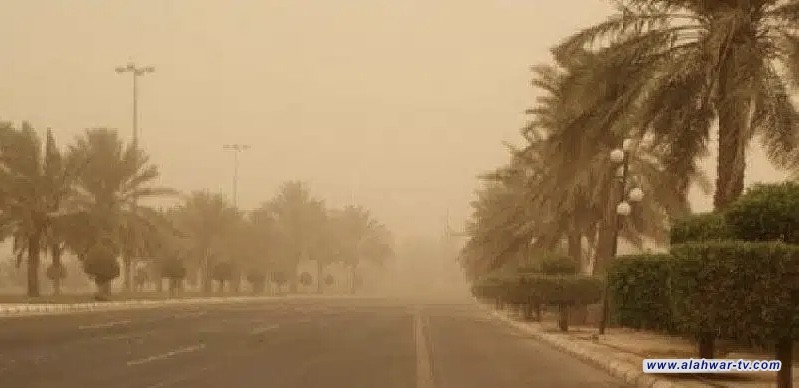 هدوء الرياح في الناصرية وتحسن مدى الرؤية تدريجيا