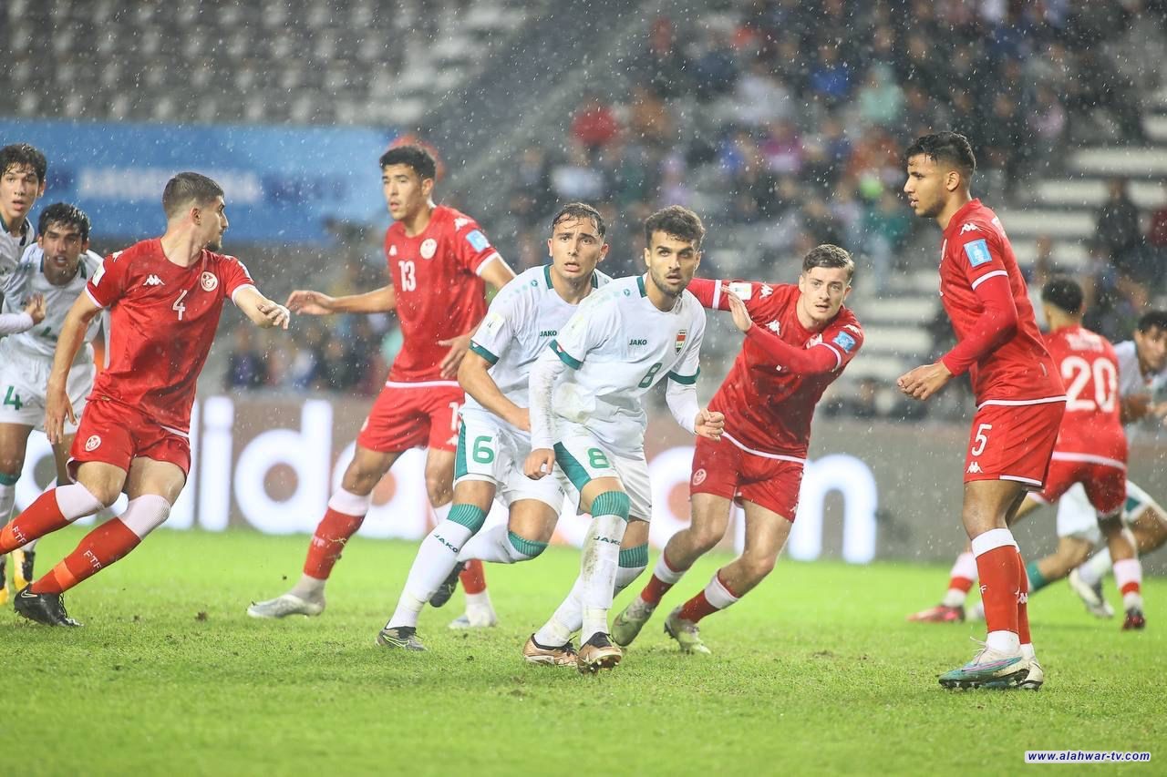 منتخبنا الوطني للشباب يخسر بثلاثة اهداف مقابل لا شيء امام منتخب تونس ويودع بطولة كأس العالم للشباب