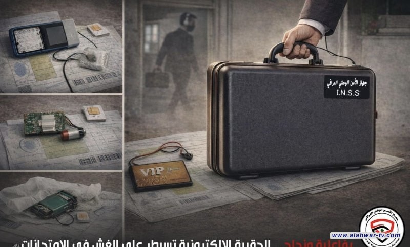 الأمن الوطني يعلن نجاح الحقيبة الامتحانية الإلكترونية بضبط عشرات حالات الغش بالمدارس