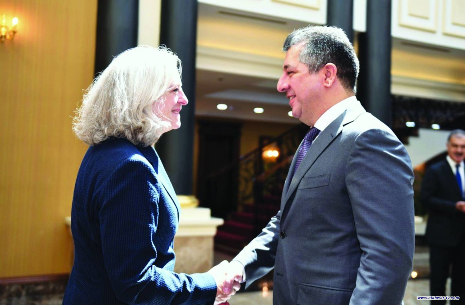 ما نوع التدخل الامريكي لحل أزمة رواتب كردستان؟