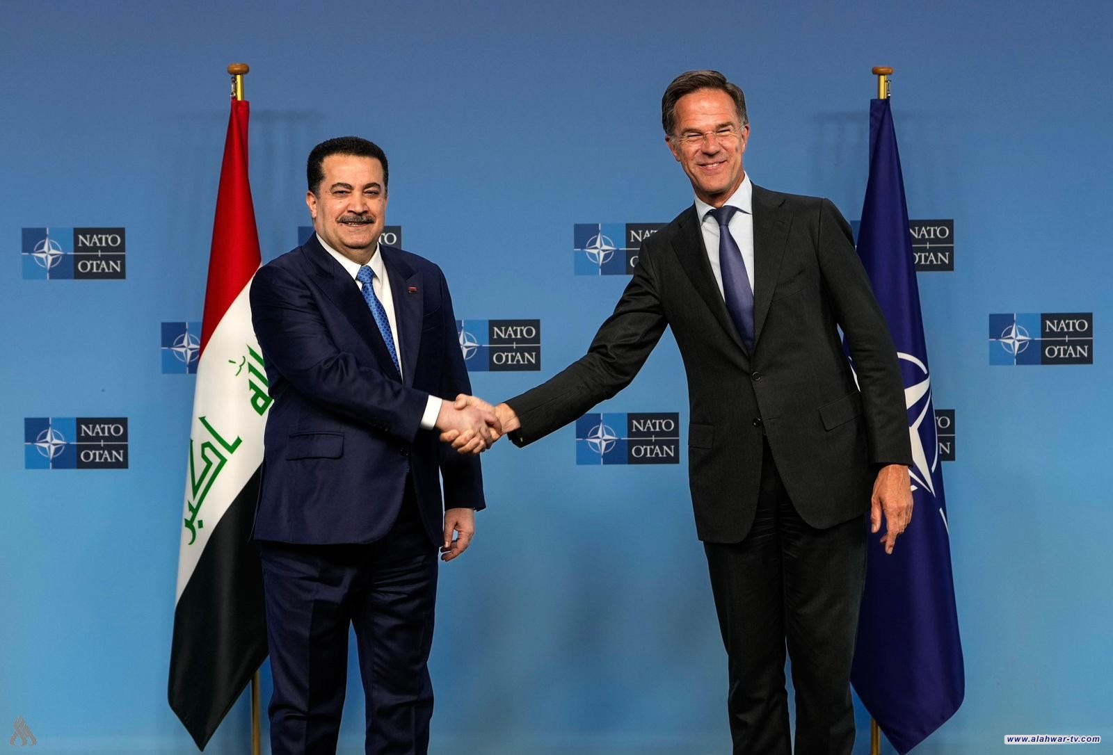 رئيس الوزراء يلتقي الأمين العام لحلف شمال الأطلسي في بروكسل