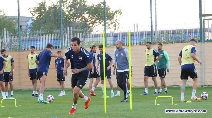 منتخبنا الوطني يختتم تحضيراته لمواجهة الأردن