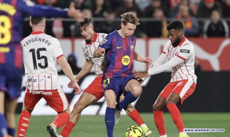 برشلونة يخسر أمام جيرونا ويهدي صدارة الليجا لريال مدريد