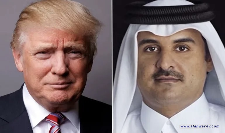 أمير قطر يؤكد لترامب إدانة بلاده الهجوم (الإسرائيلي) على الدوحة