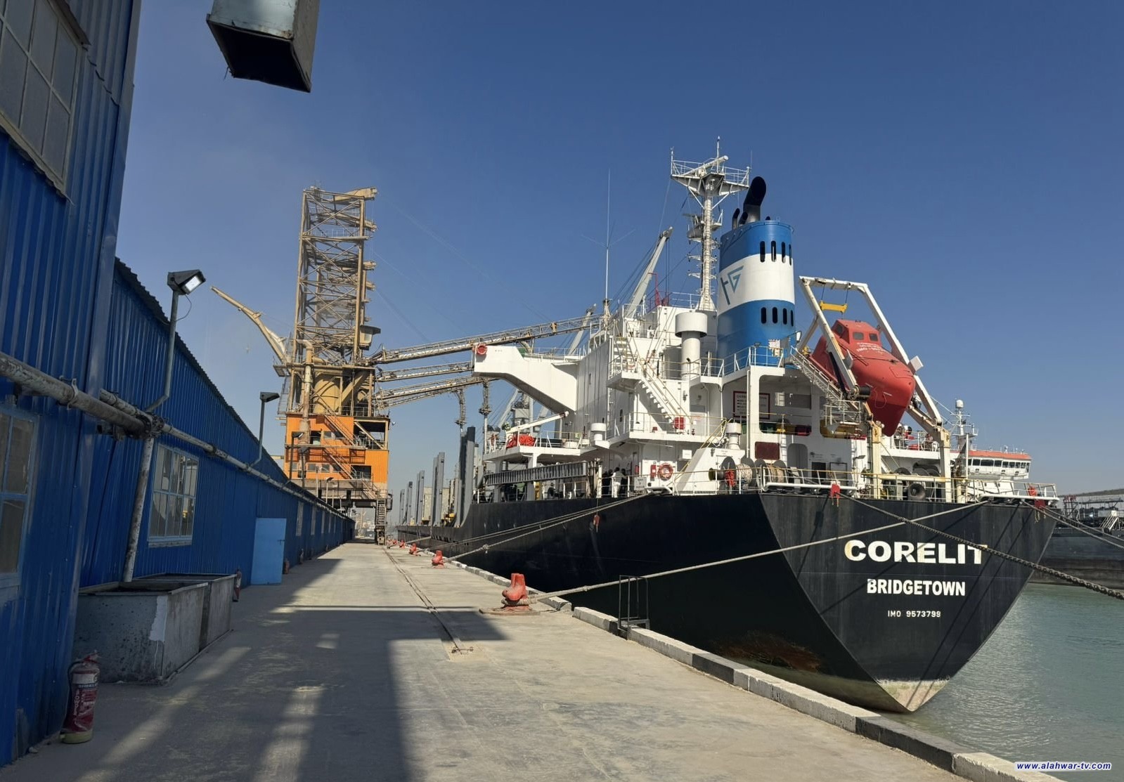 بعد توقف دام 10 سنوات.. إعادة افتتاح رصيف سايلو أم قصر