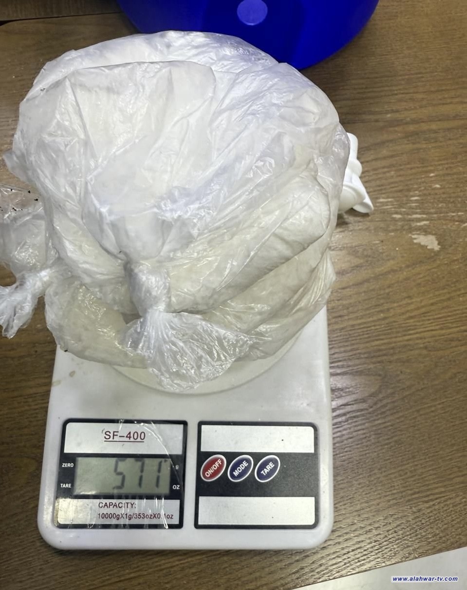 ضبط مسافر أجنبي بحوزته أكثر من نصف كغم من مادة الكريستال المخدرة في منفذ زرباطية