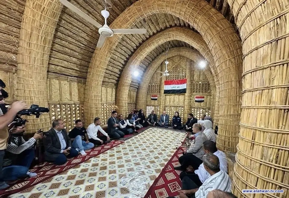 وفد دولي يزور أهوار الجبايش للوقوف على أزماتها الصحية والبيئية