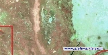 حريق واسع في {هور الهويزة} داخل العراق