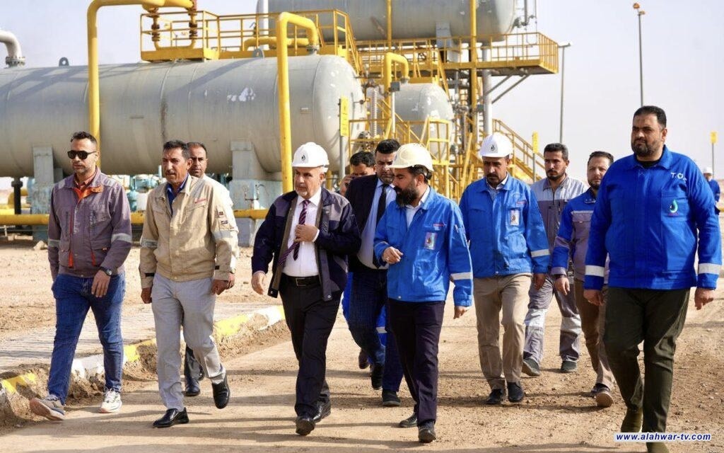 مشروع تحوير استراتيجي يعزز مرونة التخزين في نفط ذي قار