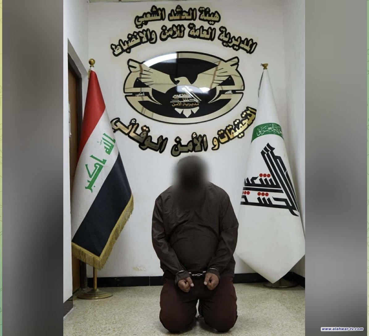 أمن الحشد الشعبي يطيح بمنتحل صفة يوهم المواطنين بالتعيينات في بغداد