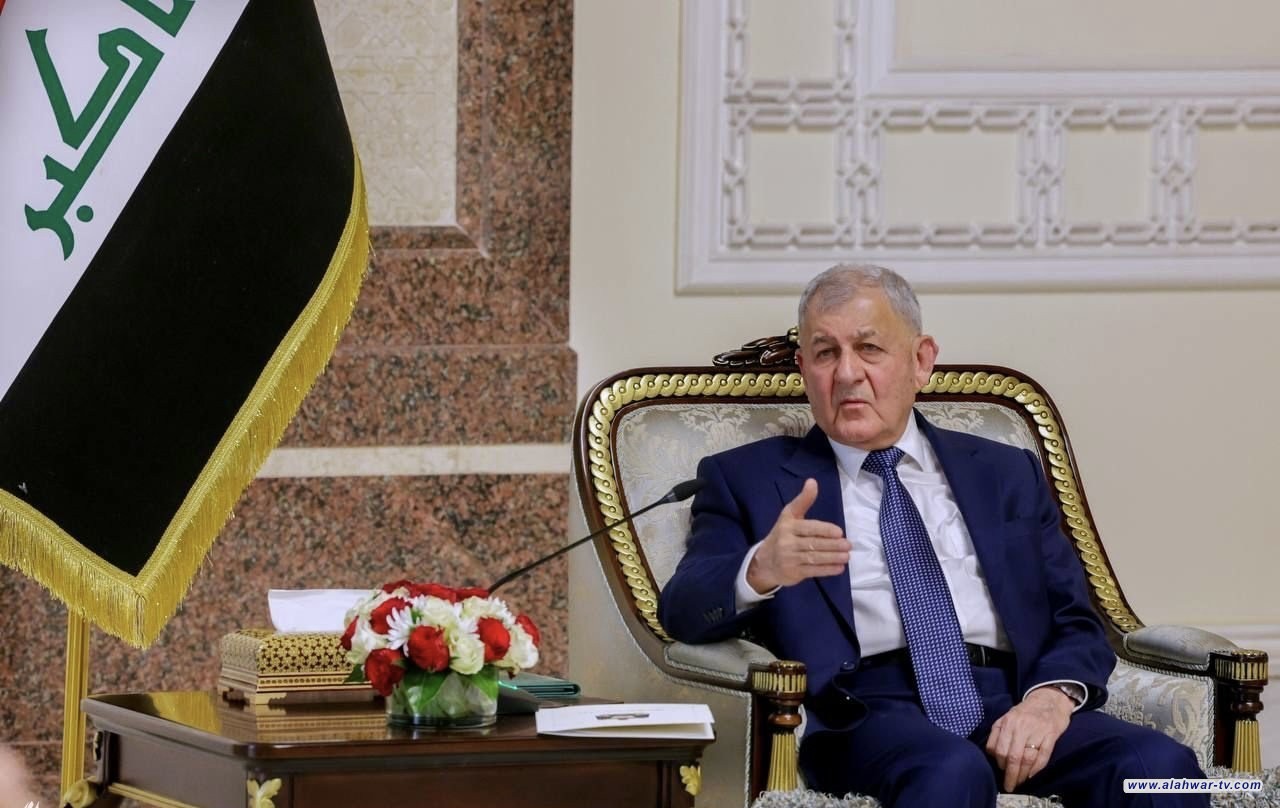 رئيس الجمهورية يؤكد ضرورة حسم حصة كردستان من الموازنة العامة