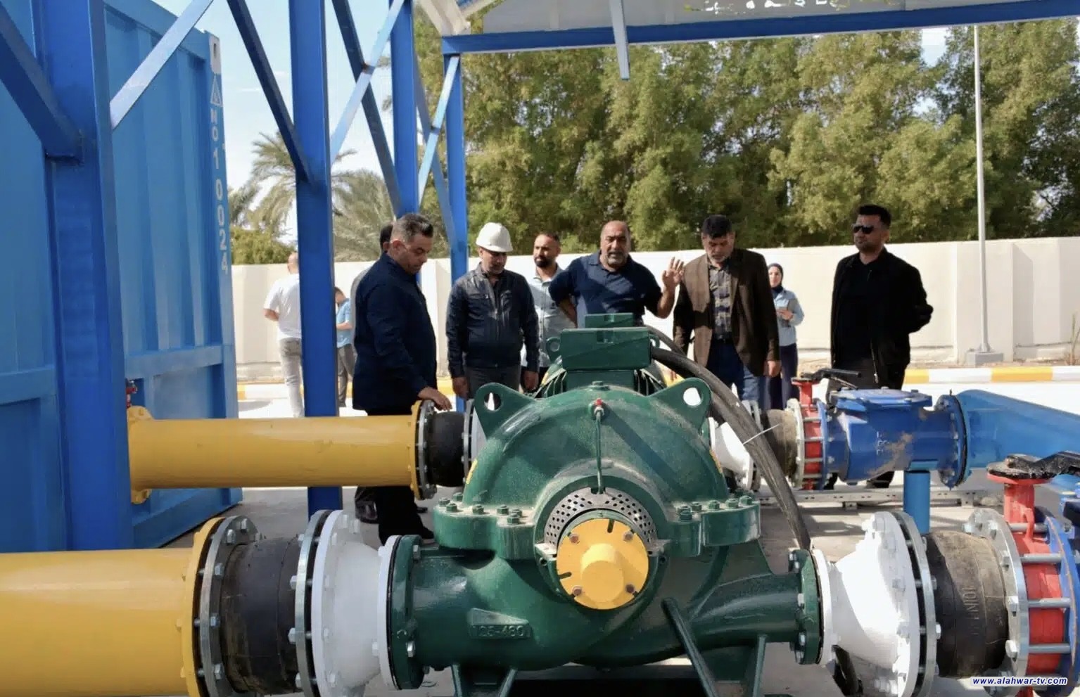 مدير ماء ذي قار يعلن قرب إنجاز مشروع ماء 200 م³ في الگرمة