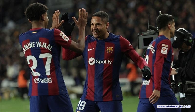 رأسية روكي في شباك أوساسونا تعيد برشلونة للانتصارات