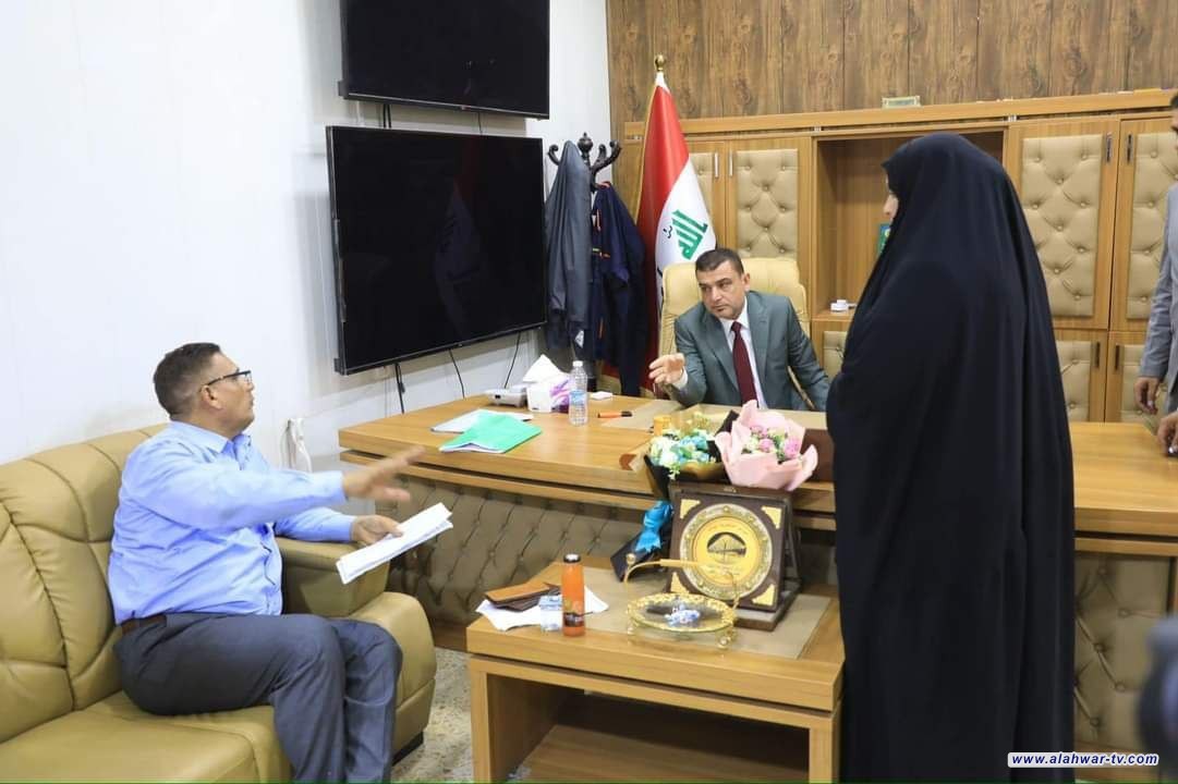 محافظ ذي قار يزور بلدية الناصرية ويحث ادارتها على اجراء تغيير حقيقي