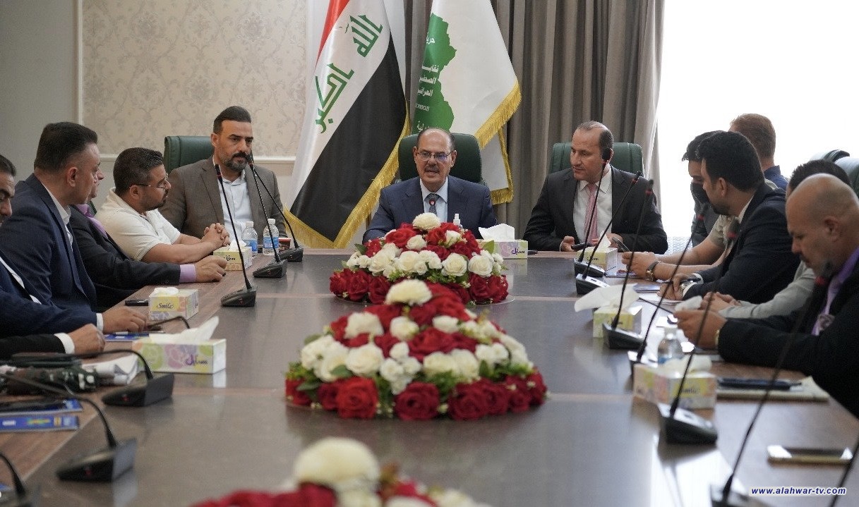 نقيب الصحفيين يدعو القنوات الإعلامية الى إبراز الجوانب المشرقة للعراق