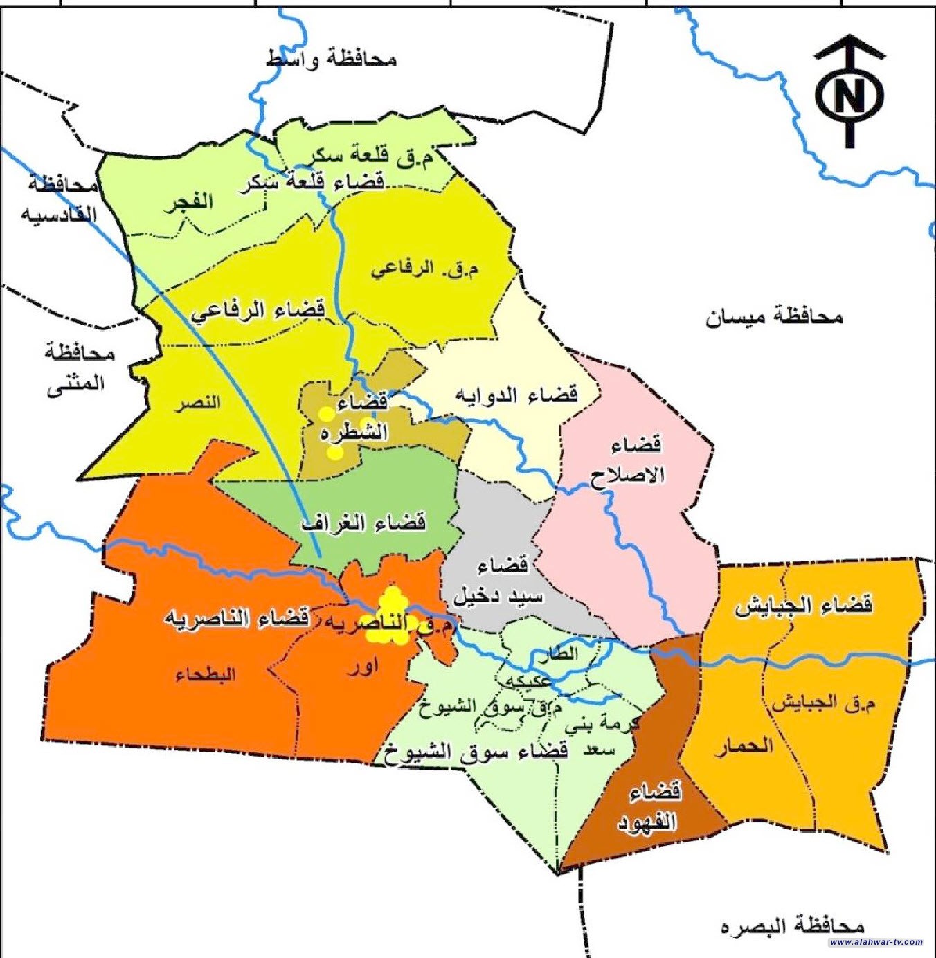 جدل بين المجلس والمحافظة بشأن خارطة تنظيم المدن