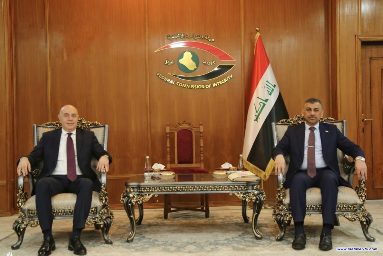 رئيس هيئة النزاهة والسفير التركي يبحثان سبل تحجيم الفساد واسترداد عائداته