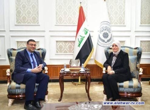 مباحثات وزيرة المالية ورئيس هيئة الاعلام والاتصالات: استراتيجية جديدة في مكافحة الاخبار المضللة