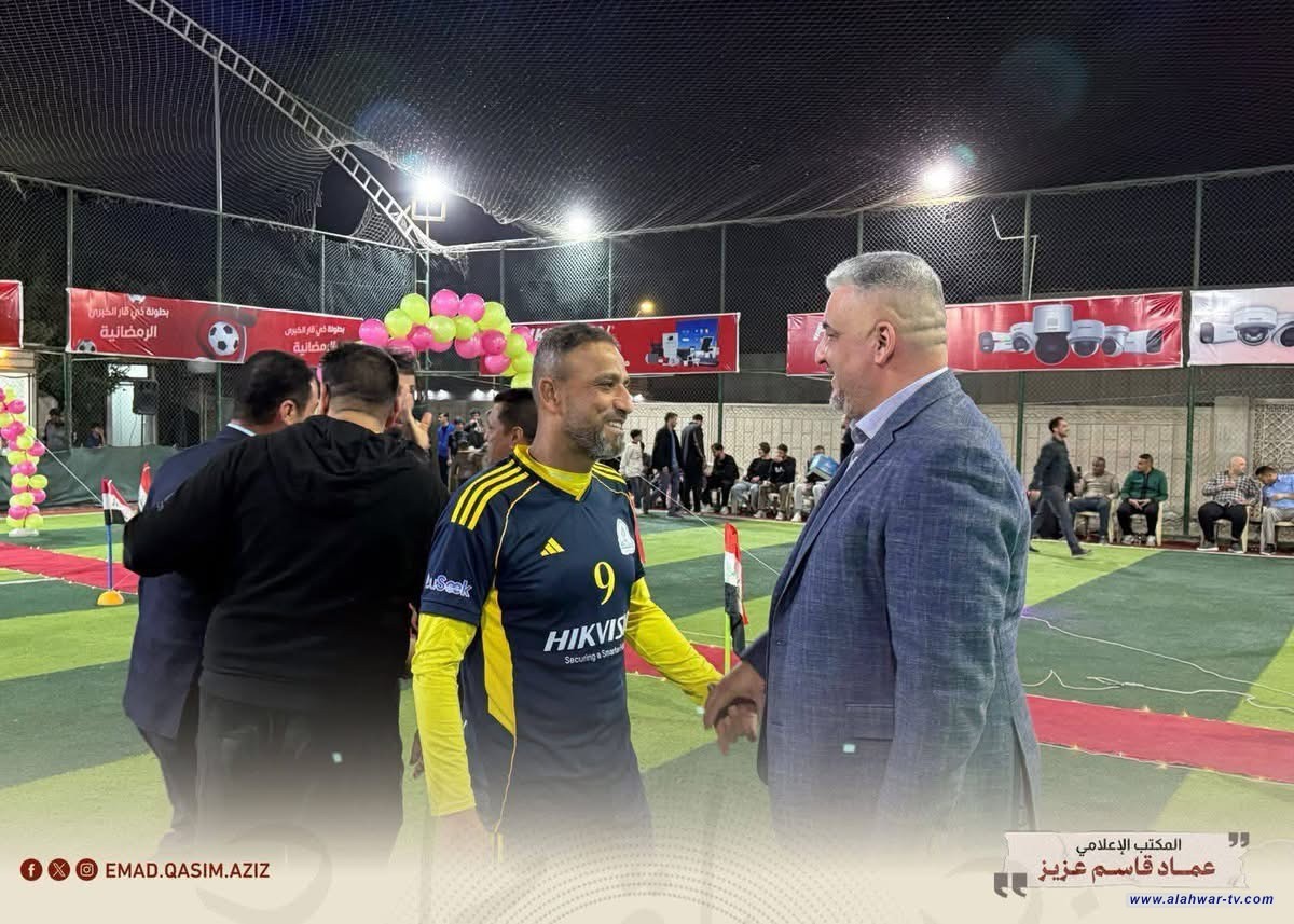 رئيس كتلة دعم الدولة يحضر افتتاح بطولة رواد ذي قار الكروية في الناصرية