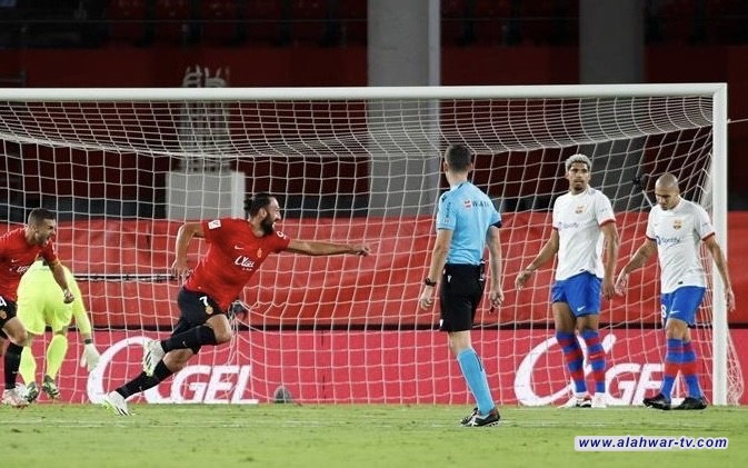 برشلونة يتعثر أمام مايوركا في الليجا