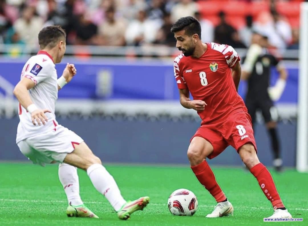 الأردن يفوز على طاجيكستان في كأس آسيا